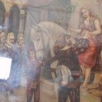 Poster with Return Theme used, medieval view