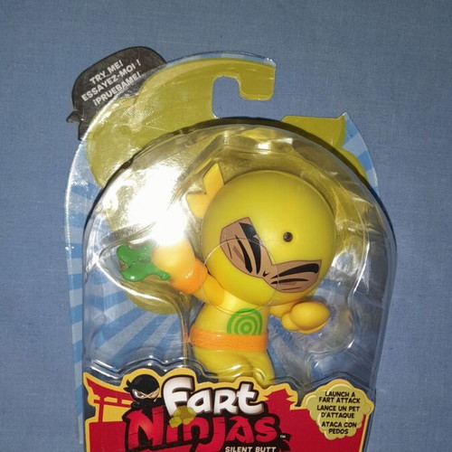 Fart Ninjas Gassy Grasshopper figure new with motion sensor sounds