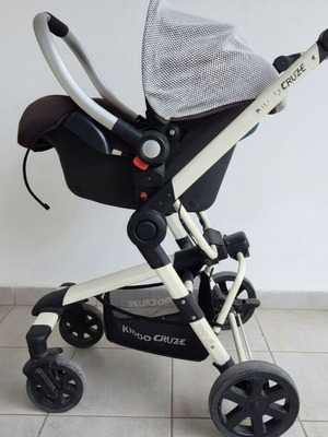 Kiddo Cruze καρότσι 3 σε 1 με πορτ μπεμπέ και κάθισμα αυτοκινήτου