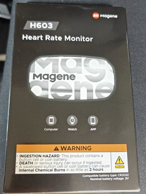 Magene Heart Rate Monitor chest pulse oximeter new