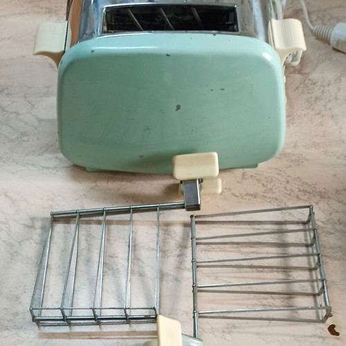Vintage 1960 toaster used antique for decoration