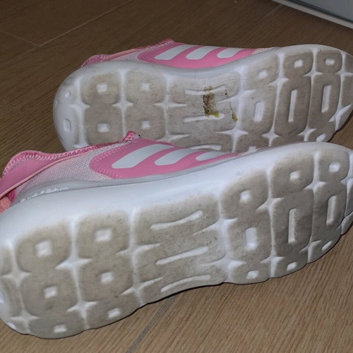 Adidas Tensaur Comfort AC shoes used, pink, size 38 2/3