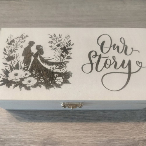 Wooden Love Box new, ideal wedding and anniversary gift