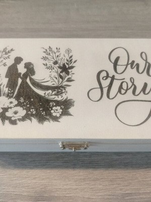 Wooden Love Box new, ideal wedding and anniversary gift