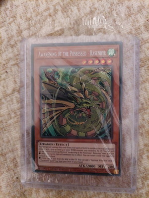 Yu-Gi-Oh Awakening of the Possessed Rasenryu Secret Rare καινούργιο