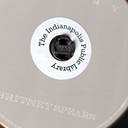 Britney Spears Glory CD used collectible from Indianapolis Public Library