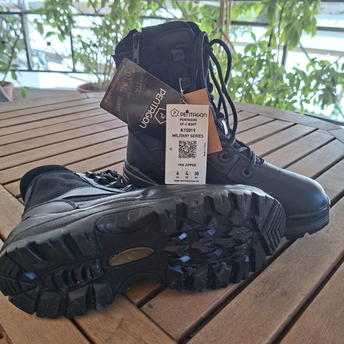 Pentagon SF-II Tactical Boots K15019 Size 38 New Black