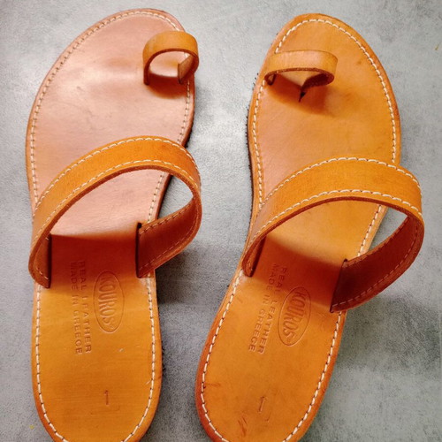 Kouros leather sandals like new, size 40, brown