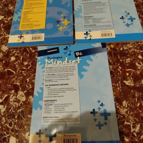 Burlington Mindset B2 teacher's edition books like new