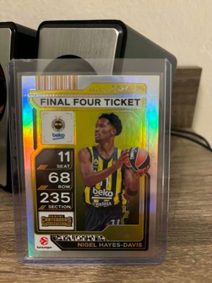 Nigel Hayes-Davis Final Four Ticket Euroleague card like new