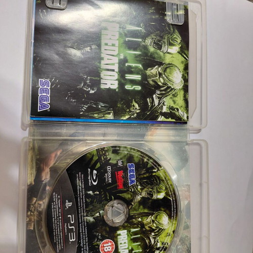 Aliens vs Predator PS3 game used, action shooting
