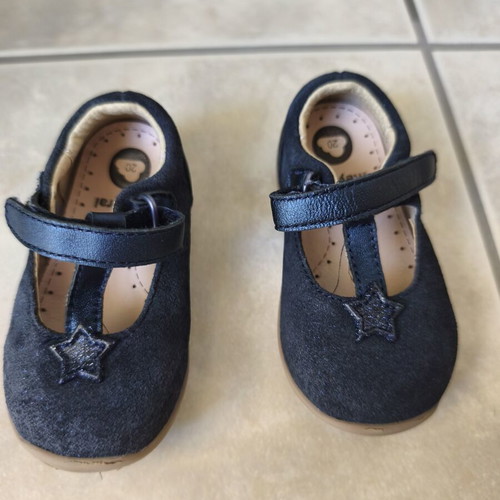 Mayoral children's ballerina shoes navy blue size 20 like new