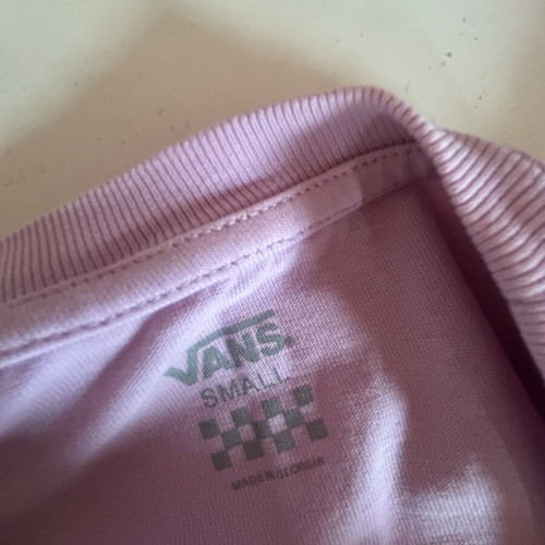 Vans blouse pink size S like new
