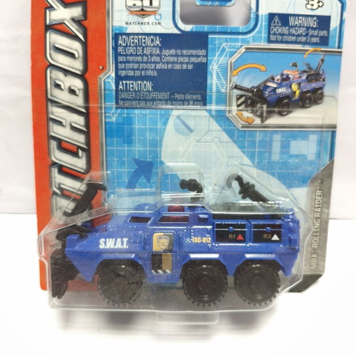 Matchbox SWAT diecast police special forces vehicle Rolling Raider