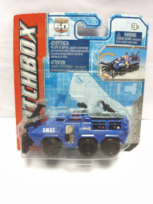 Matchbox SWAT diecast police special forces vehicle Rolling Raider