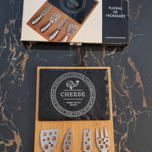 Trio Plateau de Fromages cheese serving set