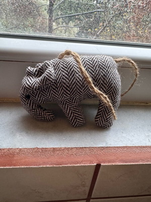 Decorative elephant doll new, fabric