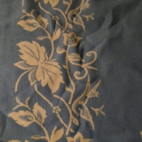 Vintage double-sided wool blanket like new, traditional