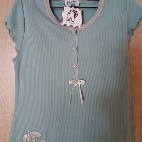 P.N.N. Capri pyjamas new with tags, turquoise, size M
