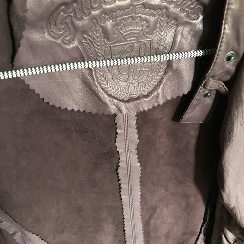 Guess thin leather jacket like new, women's size S, purple
