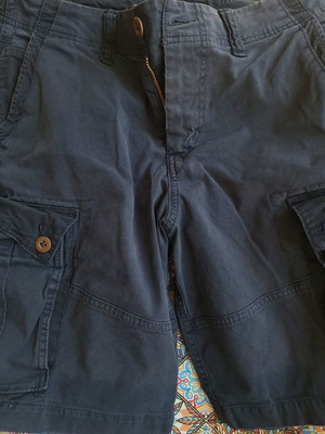 American Eagle men's cargo shorts size 30, dark blue
