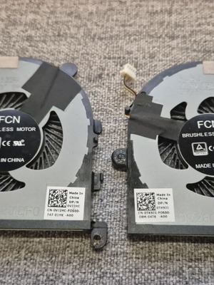 Ανεμιστηράκια για ψύξη Dell XPS 15 9560 μεταχειρισμένα σετ