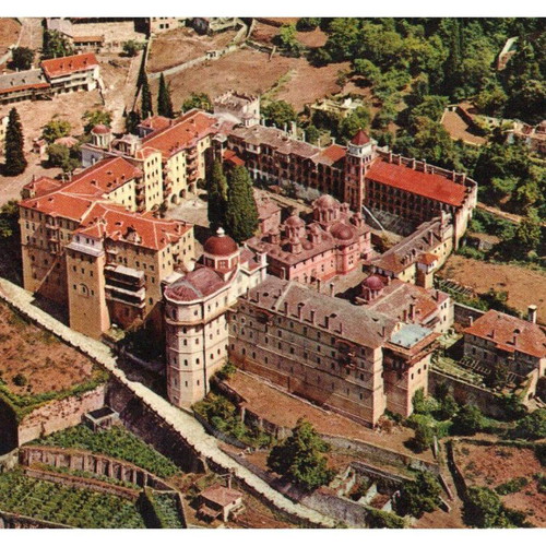 Collectible postcards used, pack of 10, 1970-80