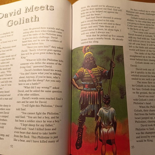 Stories from the Bible English children's book new
