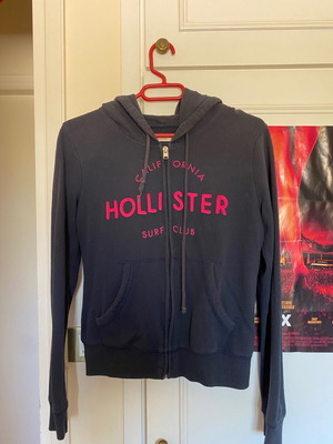Ζακέτα σκούρο μπλε hollister