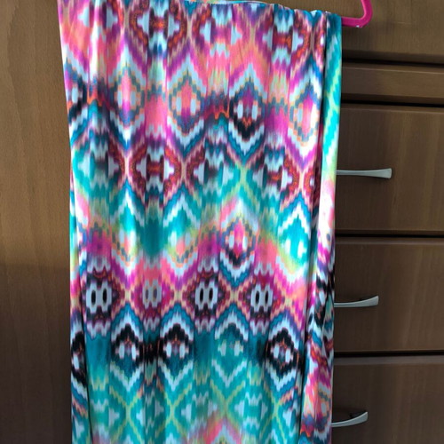 Maxi skirt new, colorful, elastic waist, sizes S-M