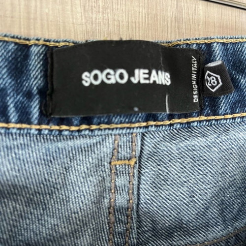 Sogo jeans new blue with stripe available in all sizes