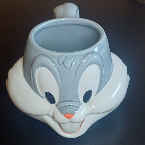 Ceramic Bugs Bunny 3D Mug 1992 Warner Bros