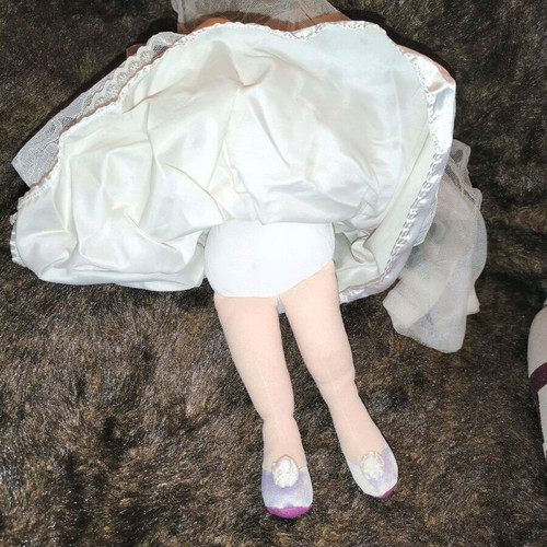 Miss Piggy Bride Plush like new from Muppets Show 38 cm