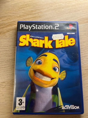 Shark Tale game for PlayStation 2 like new with manual