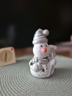 Christmas decoration with tealight holder like new