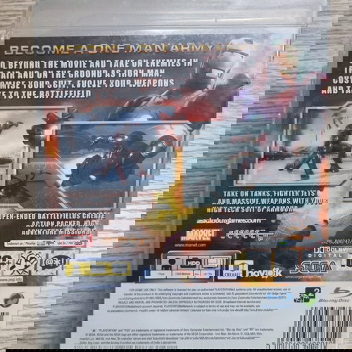 Iron Man 1 της Marvel για PlayStation 3 μεταχειρισμένο