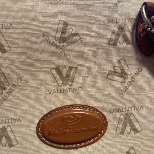 Valentino crossbody bag used, beige and brown