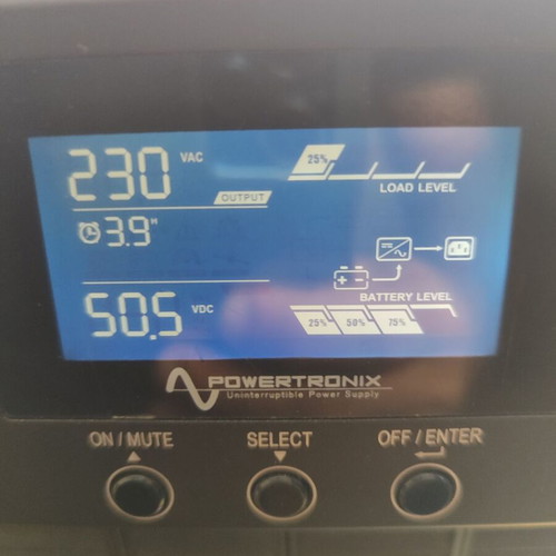 Powertronix Online UPS VNOL02-008 like new, 2000VA 1800W