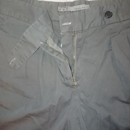 Zara grey bermuda shorts XS like new with side and back pockets