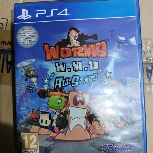 Worms WMD All Stars PS4 used