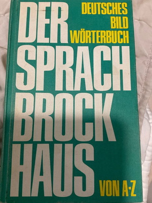 German dictionary like new Deutsches Bild Wörterbuch von A-Z