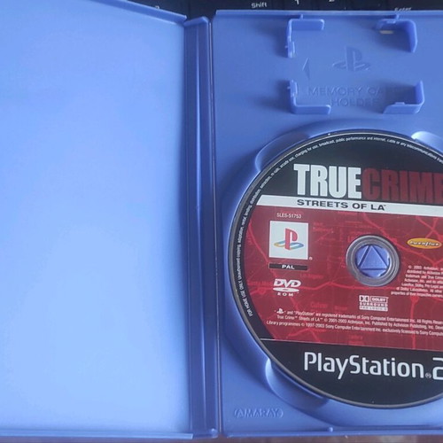 True Crime and Just Cause PlayStation 2 games used, pack