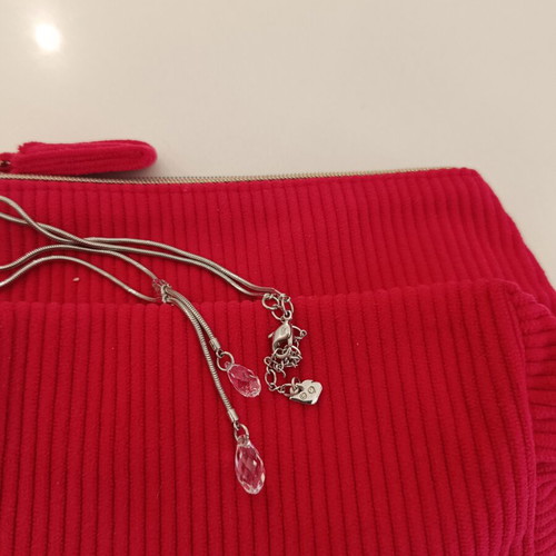 Swarovski necklace with crystal pendants