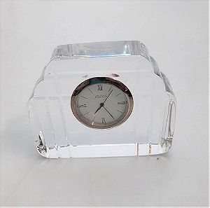 Επιτραπέζιο  γυαλινο ρολόι