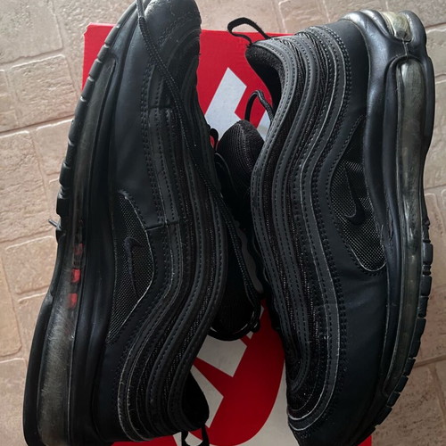 Nike Air Max 97 used, size 44, black sneakers