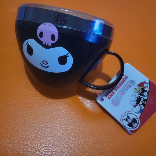 Kuromi 2-in-1 cup for coffee and figure