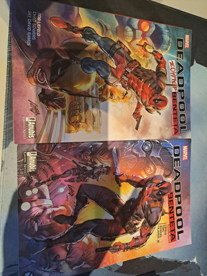 Deadpool: Vendetta and Super Vendetta Graphic Novels like new, Greek