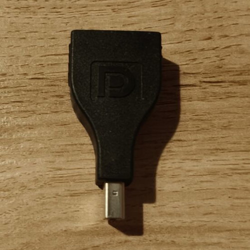 DisplayPort to Mini DisplayPort adapter new