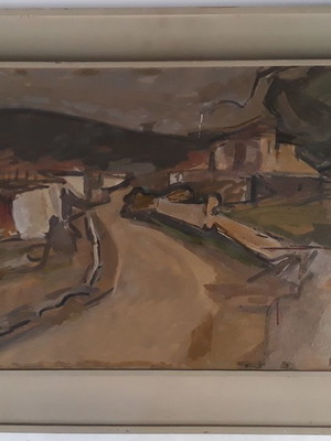 Oil painting by Konstantinos Kontogiannis 65.5 x 42 cm