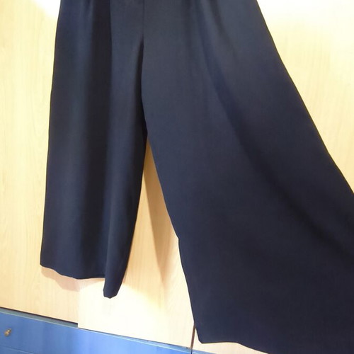 Zara wide-leg pants new, black, size XL